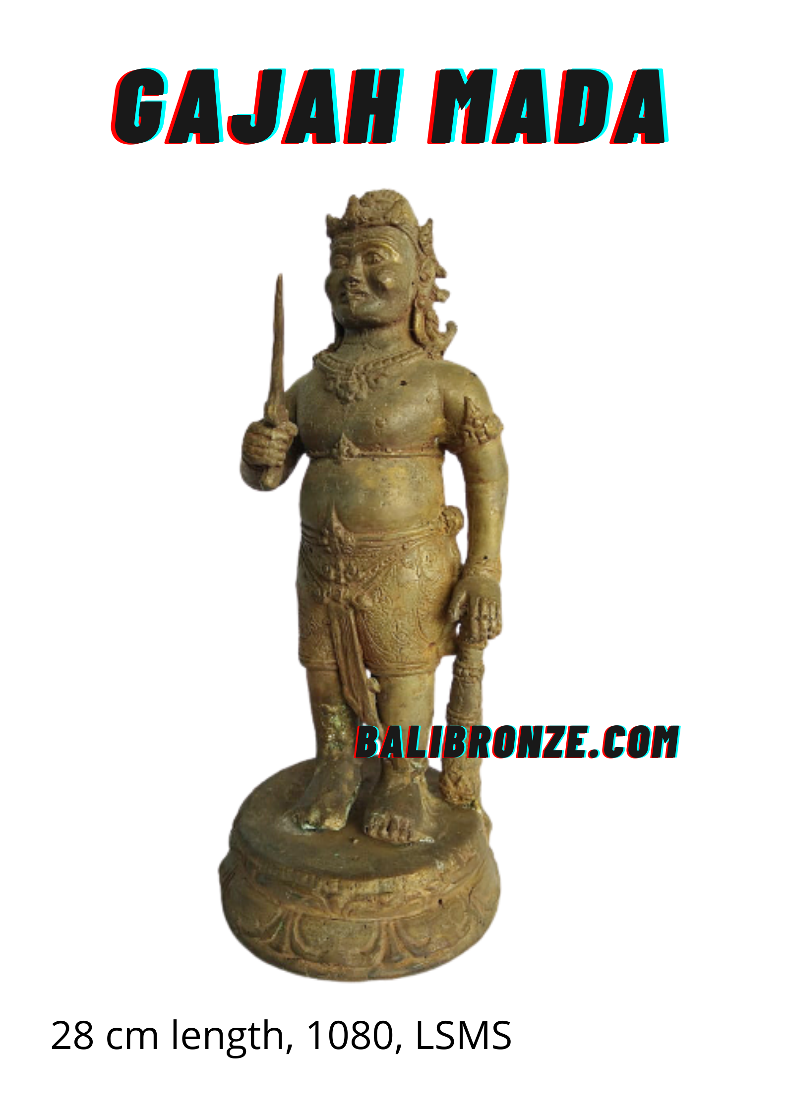 1080 Gajah Mada 28 cm LSMS