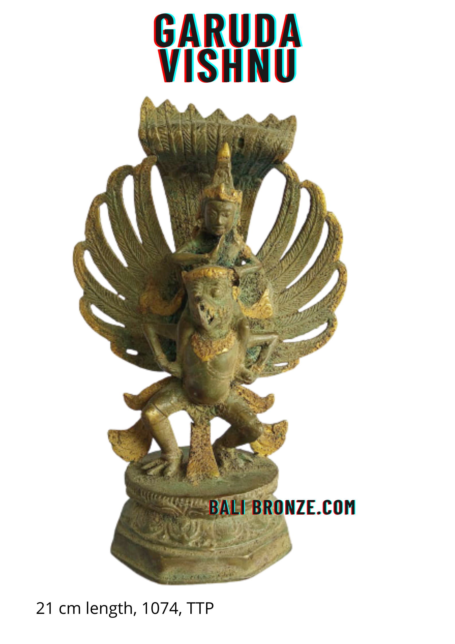 1074 Garuda Wisnu 21 cm TTP