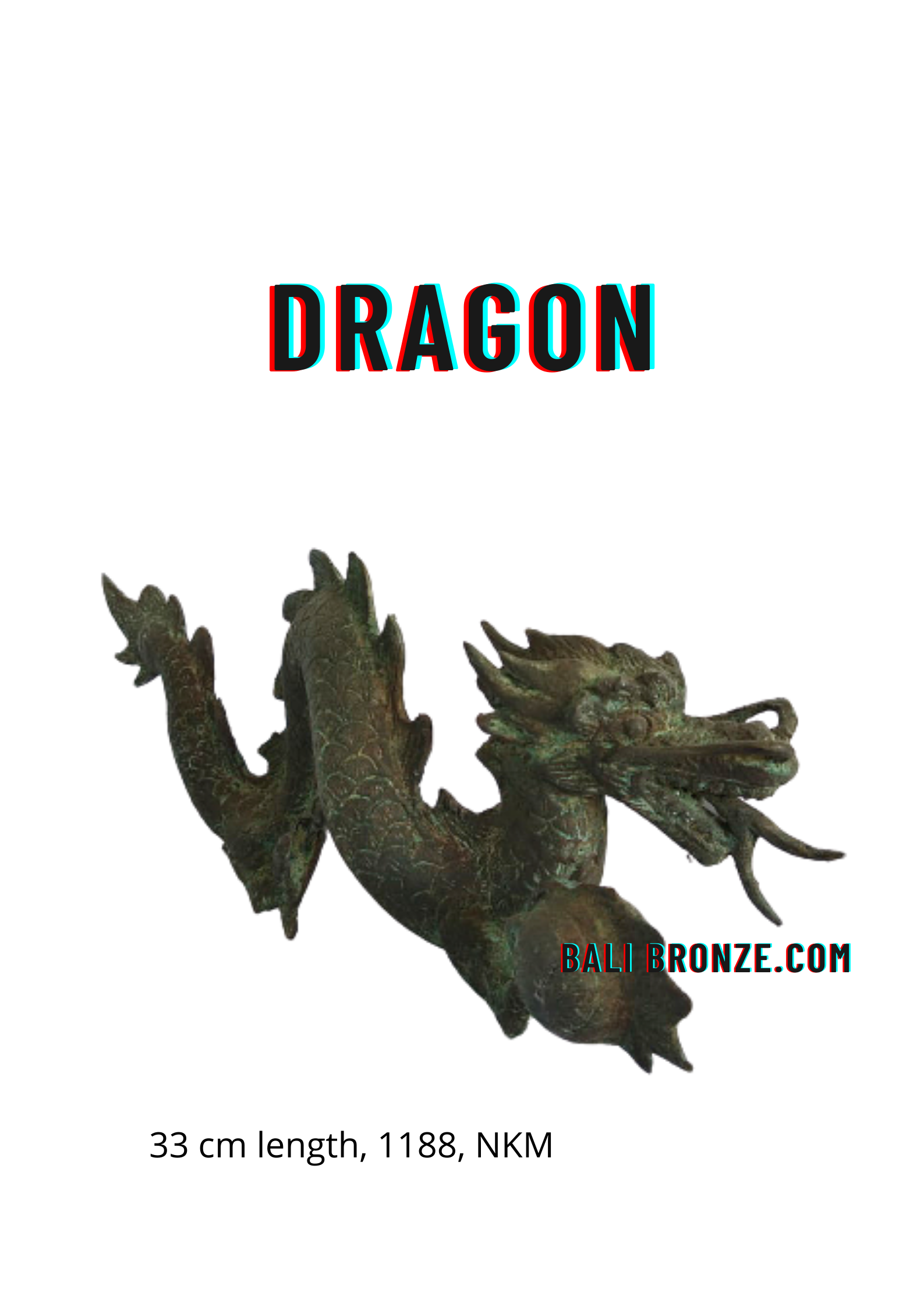 1188 Dragon 33 cm NKM