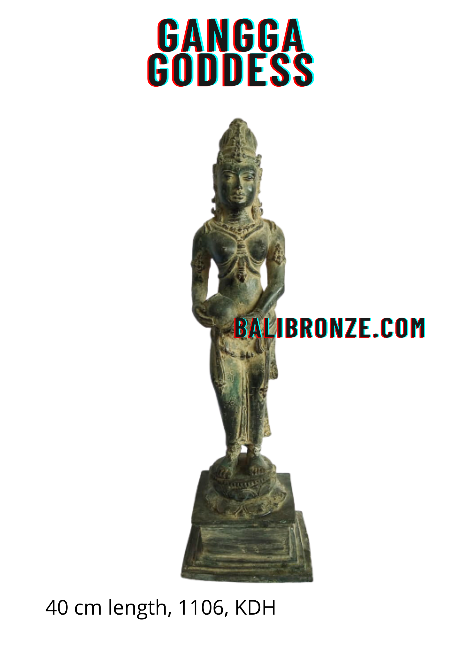 1106 Gangga Goddess 40 cm KDH