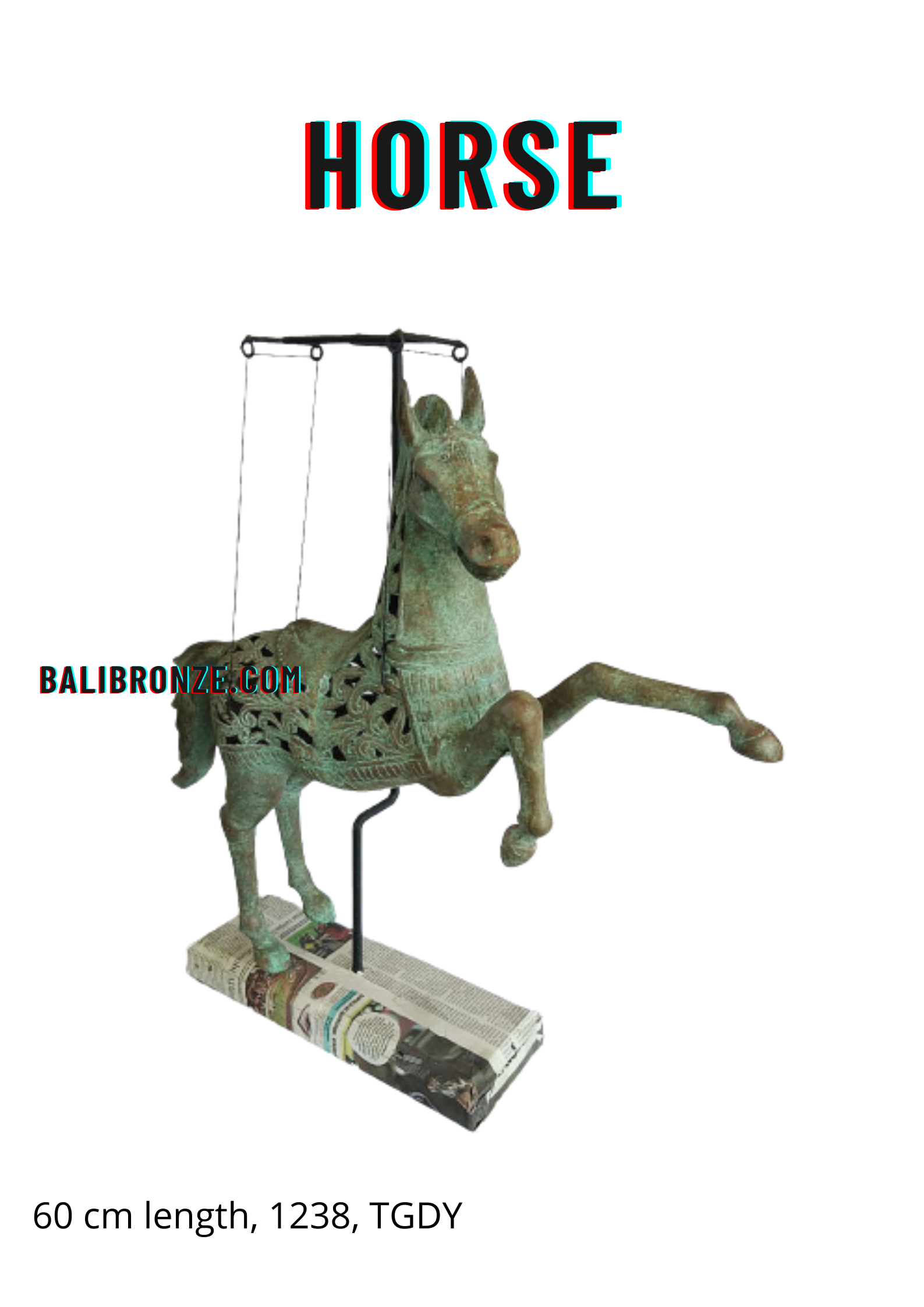 1238 Horse 60 cm TGDY