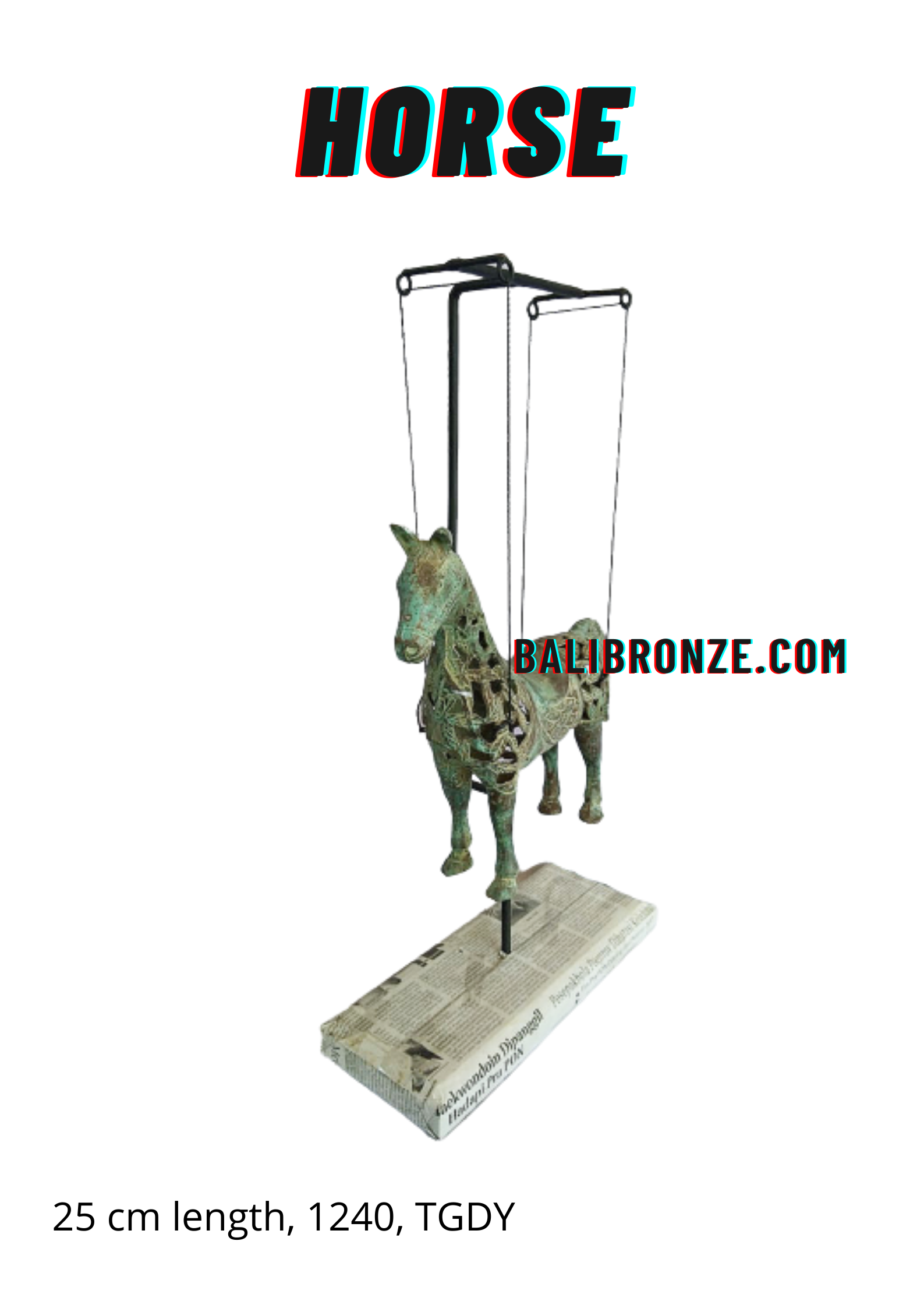 1240 Horse 25 cm TGDY