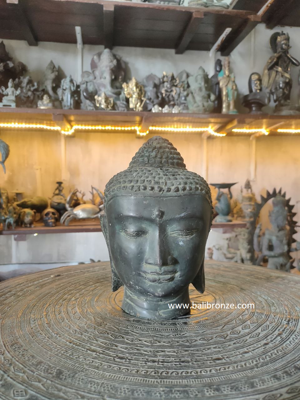 1137 Budha Head 23 cm TGDY